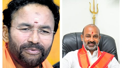 G Kishan Reddy and Bandi Sanjay Kumar