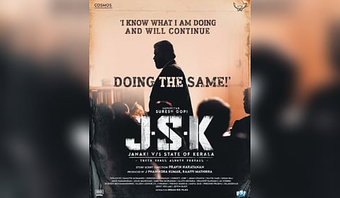 First look poster of Suresh Gopi’s new film JSK
