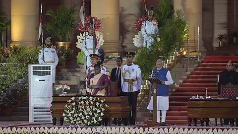Narendra Modi oath taking