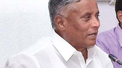 Union Minister of State for Railways V Somanna