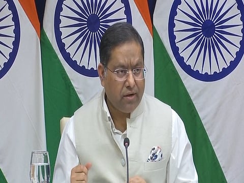 Spokesperson for the Ministry of External Affairs, Randhir Jaiswal.