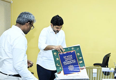 Minister N Lokesh releases Academic calendar on Monday