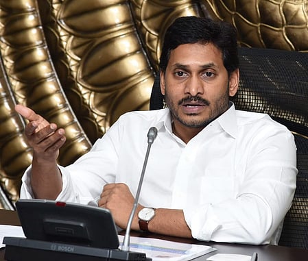 YSRCP president Jagan Mohan Reddy
