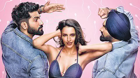 Poster image from the movie 'Bad Newz'