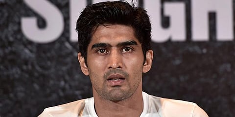 Indian boxer Vijender Singh