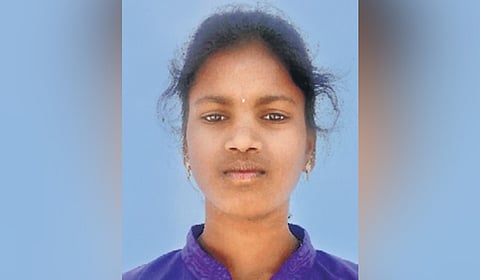 Securing 73.8% in the JEE Mains examination,M Rohini (in pic) was ranked 6,910 in the Scheduled Tribes (ST) category.