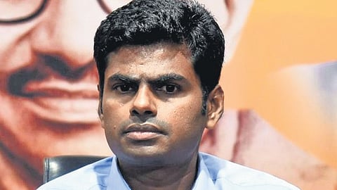 TN BJP president K Annamalai 