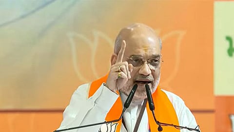 Amit Shah accuses Congress of spreading "misconception" on reservation, calls MVA "Aurangzeb fan club"