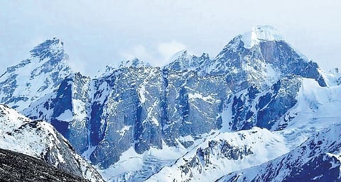 Snow cover dips in Himalayan river basins