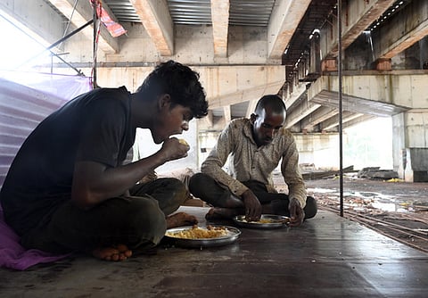 Image of migrant workers used for representational purposes.