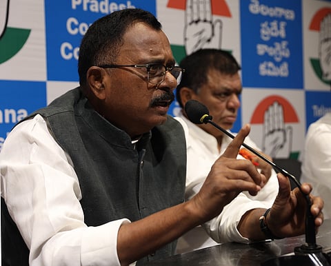 Congress MP Mallu Ravi slams KTR over ‘people will revolt’ remark