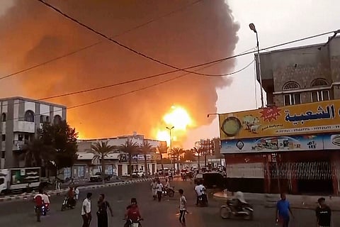 Israeli military strikes Houthi targets in Yemen after drone attacks on Tel Aviv
