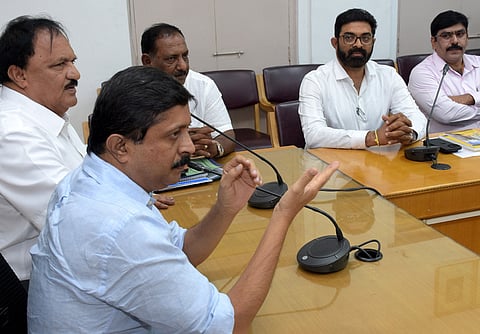 Urban Development Minister Byrathi Suresh 