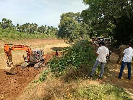 Officials informed that 94% of the renovation work has been completed and that water will be released for irrigation from the Lower Bhavani Dam only after the work is fully completed 