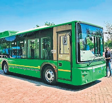 Prototype model of Mohalla bus