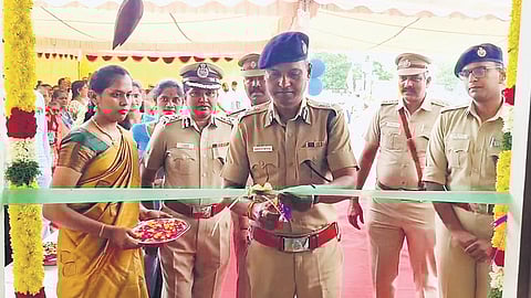  Tambaram City Police Commissioner Abin Dinesh Modak inaugurated a new police station at Medavakkam