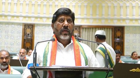 Deputy Chief Minister and Finance Minister Mallu Bhatti Vikramarka
