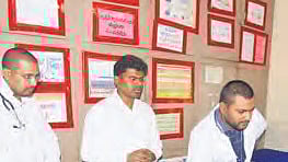 Palnadu district Collector P Arun Babu visits PHC in Palnadu