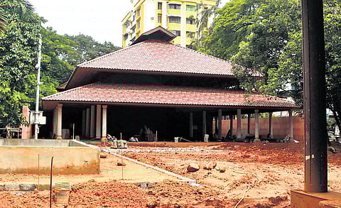Renovation of Changampuzha Park in progress at Edappally 