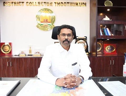 Thoothukudi District Collector G Lakshmipathy
