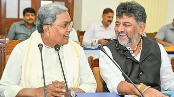 CM Siddaramaiah and DyCM DK Shivakumar.