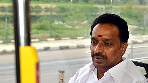 Former AIADMK transport minister M R Vijayabhaskar