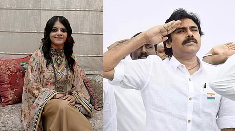 Ishita Singh, a fashion designer who design outfits for celebrities like Pawan Kalyan and Genelia Deshmukh.