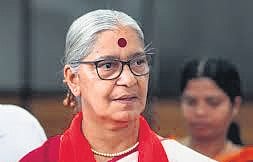 CPI leader and national general secretary of the National Federation of Indian Women Annie Raja