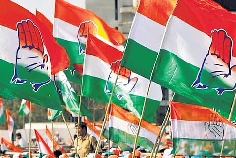 Congress flag image used for representation.