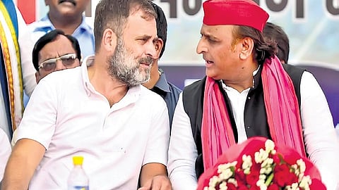 Congress, SP begin seat-share talks for UP Assembly bypolls