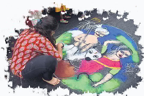 The artistes used their artistry to push the boundaries of expressions, to engage the art enthusiasts and aficionados to elevate their sensibilities.