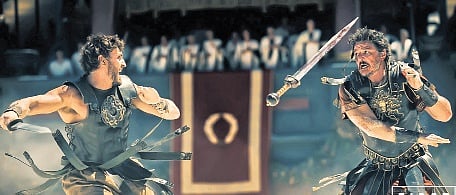 A still from Ridley Scott’s Gladiator (2000)