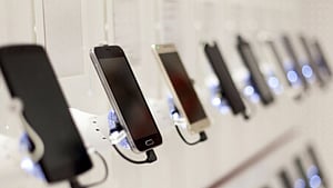 Image of iPhones on display used for representational purposes only.