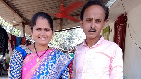 The deceased were identified as B. Srinivas (40) and his wife Suguna (35), residents of Chintala Thanda.