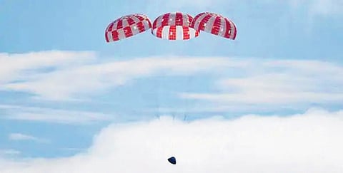 Gaganyaan: Astronauts to rely on parachute made by ordnance unit