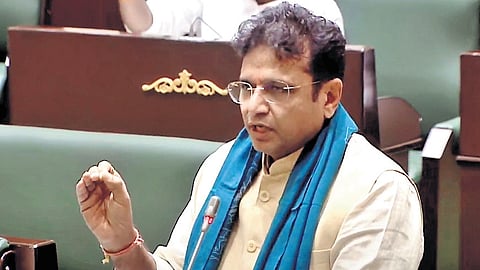 IT and Industries Minister Duddilla Sridhar Babu.