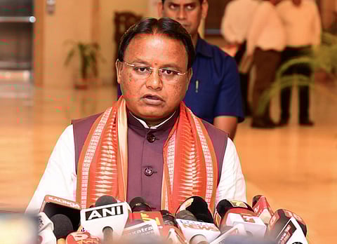 Chief Minister Mohan Charan Majhi.