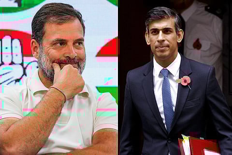 Victories, setbacks part of journey in democracy, must take both in our stride: Rahul Gandhi to Rishi Sunak