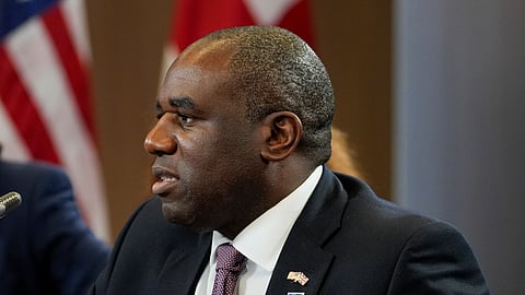 Foreign Secretary David Lammy