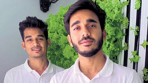 Calvin Aranha (left) and Farish Anfal 