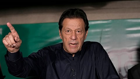 Former Pakistan PM and Pakistan Tehreek-e-Insaf founder Imran Khan.