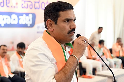 Karnataka BJP president BY Vijayendra