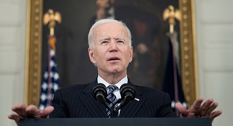 US President Joe Biden