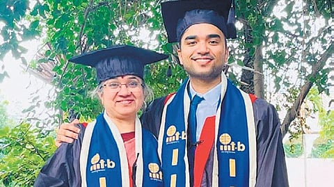 Ranjani Niranjan and her son Raghava