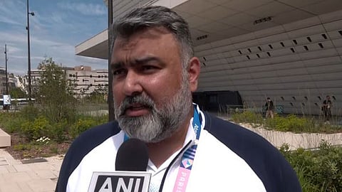 London Games bronze medallist shooter and India's Chef de Mission at the Paris Olympics, Gagan Narang.