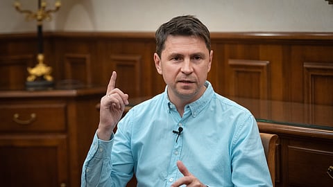 Ukrainian Presidential adviser Mykhailo Podolyak