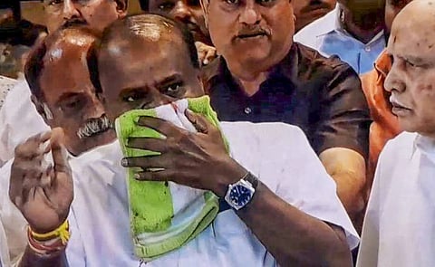 Union Minister HD Kumaraswamy hospitalised in Bengaluru after nose starts bleeding