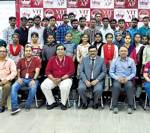 VIT-AP University admits 48 students under STARS scheme