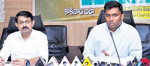 Kakinada District Collector Shan Mohan Sagili.