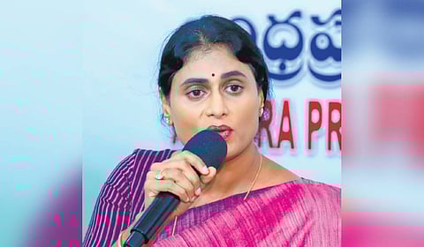 No need to support YSRC chief’s protest: APCC president Sharmila